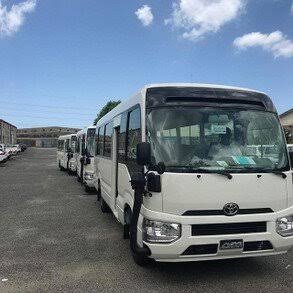 Bus 22 pax for transfer from Puerto Plata Airport (POP) to Playa Dorada / Sosúa